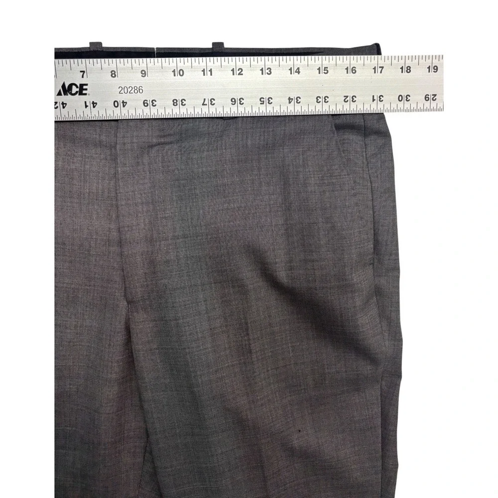 Trunk Club Custom 38R 34x32 Gray Sharkskin Bespoke 2pc Pant Suit Wool Slim